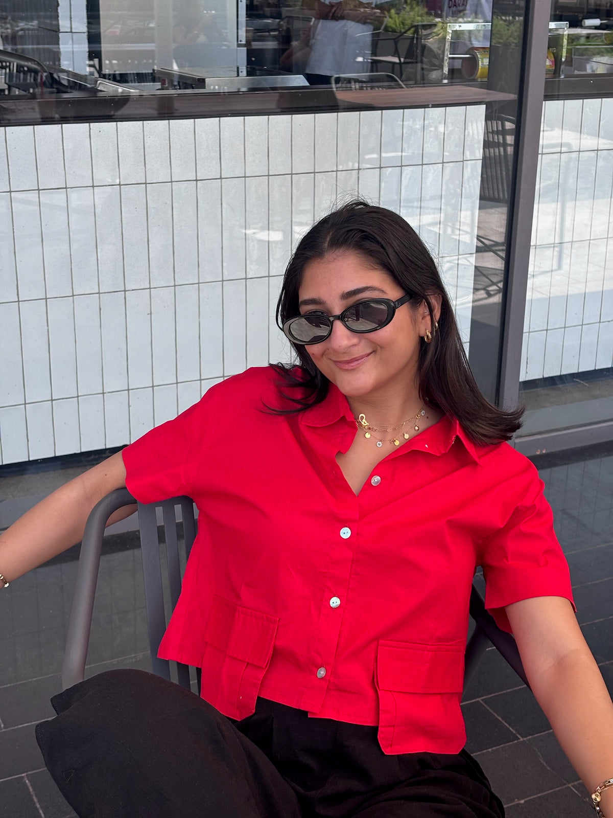 Crete Shirt - Red