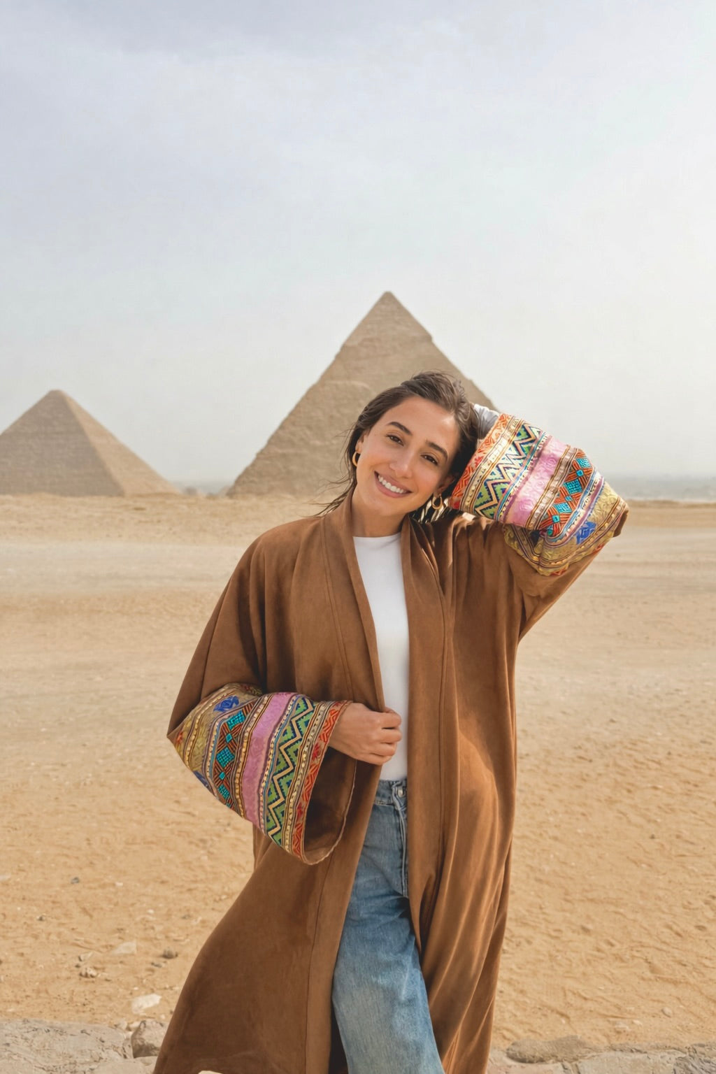 Osoul Kaftan - Camel
