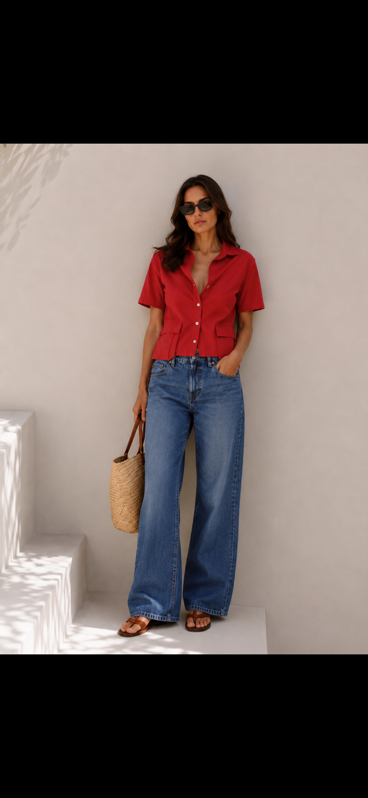 Crete Shirt - Red