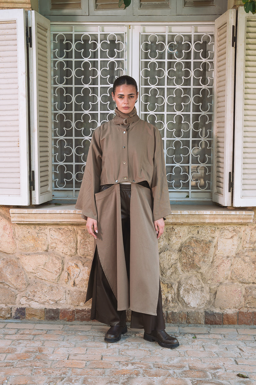 Luna Coat - Khaki